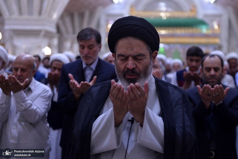 تجدید میثاق روحانیون حج تمتع 98 با آرمان های امام خمینی(س)