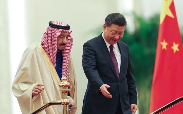 سفر رئیس جمهور چین  به عربستان 
