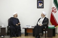 دیدار اعضای شورای سیاستگذاری همایش وکلای شرعی امام خمینی(س) با آیت‌الله اعرافی