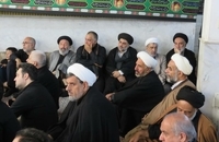 مراسم تاسوعای حسینی در دفتر آیت الله العظمی صانعی (25)