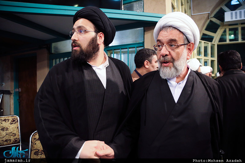 مراسم چهلمین روز درگذشت آیت الله العظمی موسوی اردبیلی(ره) در حسینیه جماران