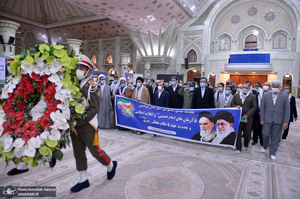 تجدید میثاق مسئولان شهرستان پردیس با آرمان های حضرت امام خمینی (س)