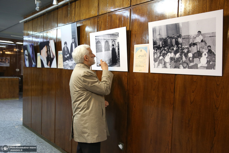 بازدید سعید جلیلی از نگارستان امام خمینی