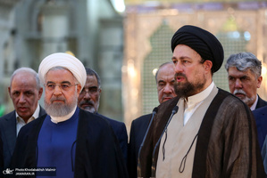 تجدید میثاق رییس جمهور و اعضای دولت با آرمان های امام خمینی(س)