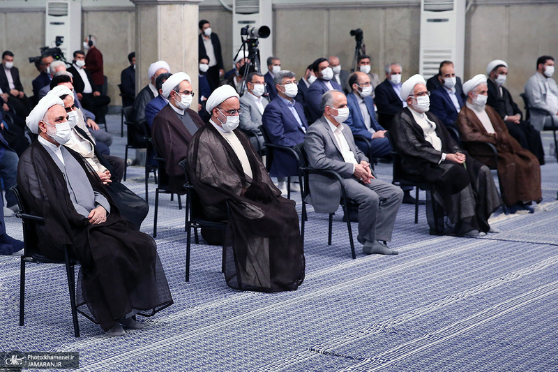 دیدار رئیس و مسئولان قوه قضائیه با رهبر معظم انقلاب