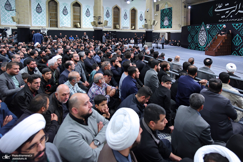دومین شب مراسم عزاداری حضرت فاطمه‌زهرا (س) در حسینیه امام خمینی