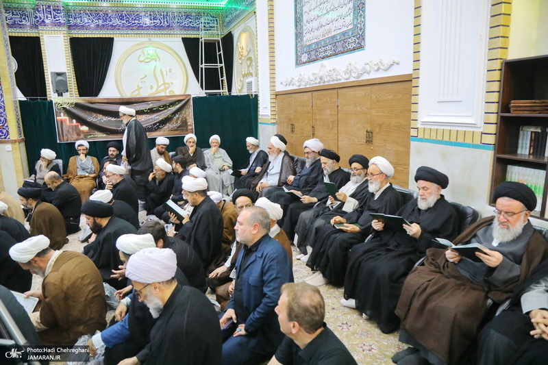 مراسم بزرگداشت برادر آیت الله فقیهی درقم