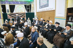 مراسم بزرگداشت برادر آیت الله فقیهی درقم