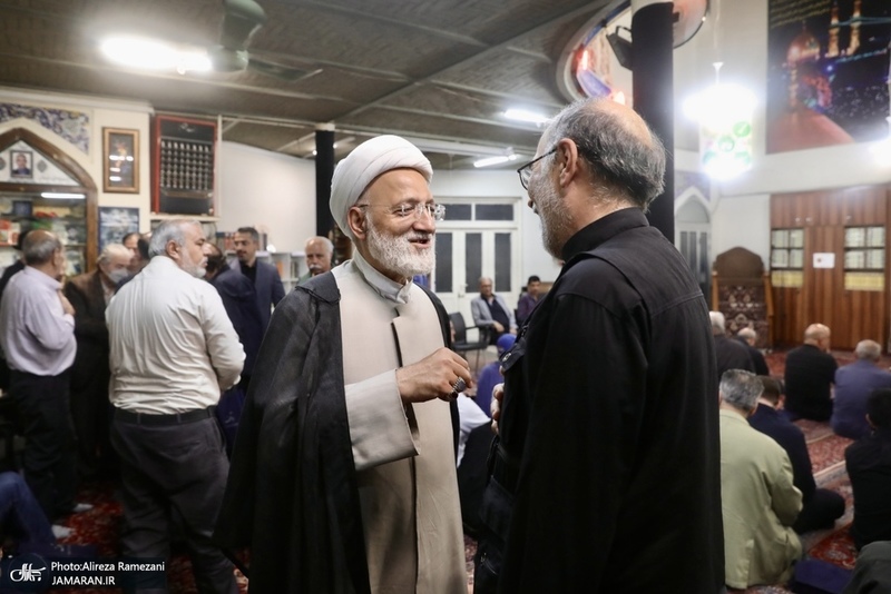 مراسم ختم مادر رسول صدرعاملى