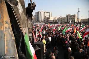 راهپیمایی محکومیت اقدامات تروریستی امریکا و رژیم صهونیستی علیه ملت ایران