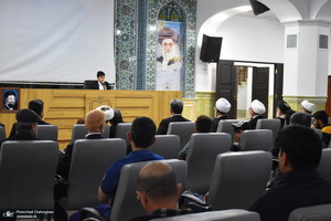 مراسم اختتامیه نمایشگاه قرآن کریم استان قم در مجتمع فرهنگی یادگار امام‎