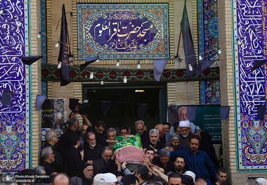 مراسم تشییع پیکر احمد توکلى