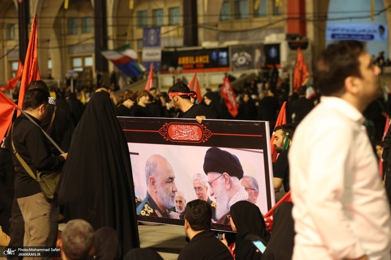 مراسم وداع با رهبر شهید انقلاب در مصلی تهران- 6