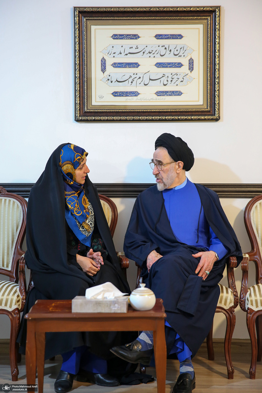 دید و بازدید نوروزی سید محمد خاتمی -3