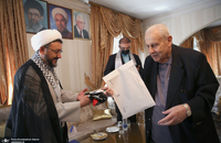 دیدار سرپرست موسسه تنظیم و نشر آثار امام خمینی(س) با سفیر فلسطین در تهران/ صلاح زواوی