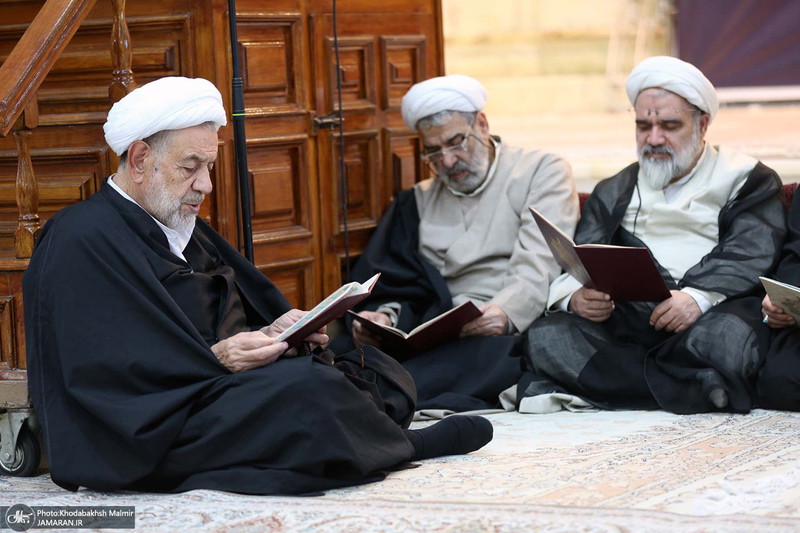 مراسم چهاردهمین سالگرد رحلت همسر امام خمینی و سی‌امین سالگرد ارتحال مرحوم حاج سیداحمد خمینی (ره)