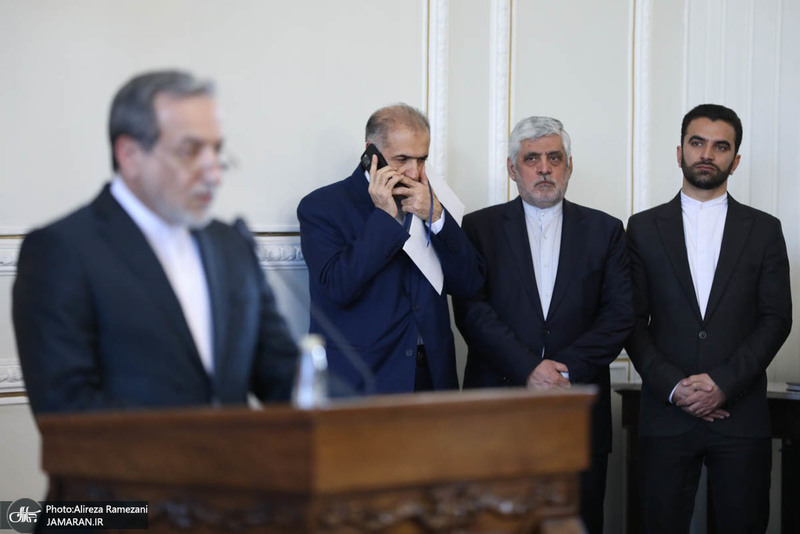 نشست خبری مشترک وزرای خارجه ایران و روسیه