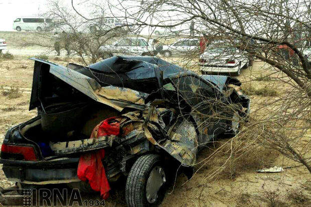 حادثه رانندگی در جاده بوکان - میاندوآب ۲ کشته داشت