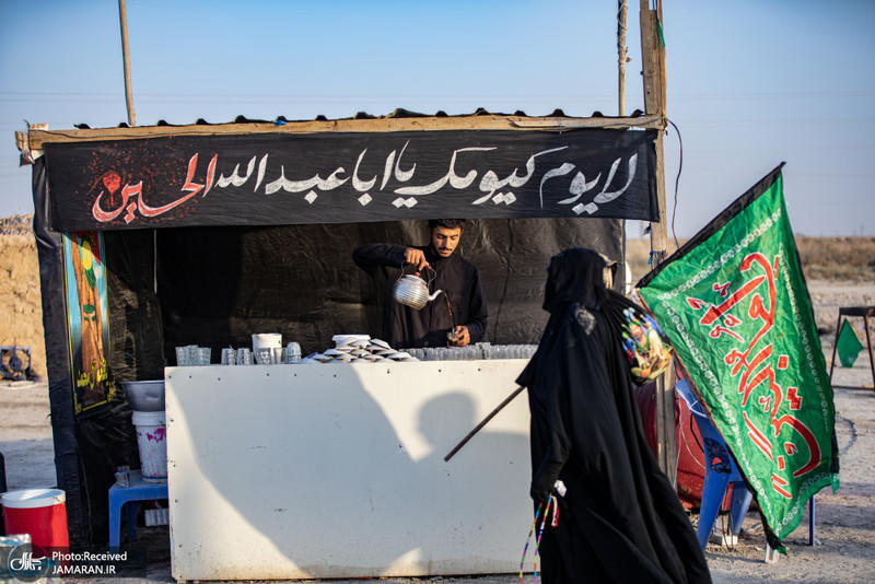 پیاده روی زائران اربعین