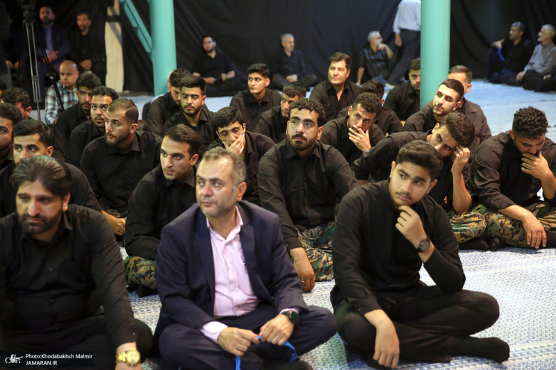 مراسم گرامیداشت رهبر شهید انقلاب در حسینیه جماران-1