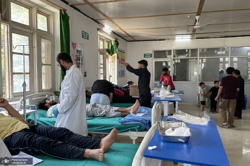 نذر خون به مناسبت تاسوعای حسینی در کشمیر هند