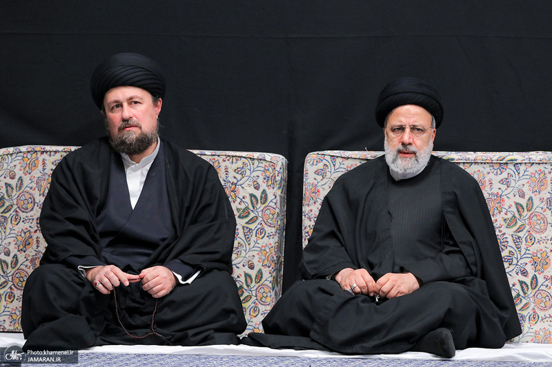 آخرین شب مراسم عزاداری حضرت فاطمه‌زهرا (س) در حسینیه امام خمینی