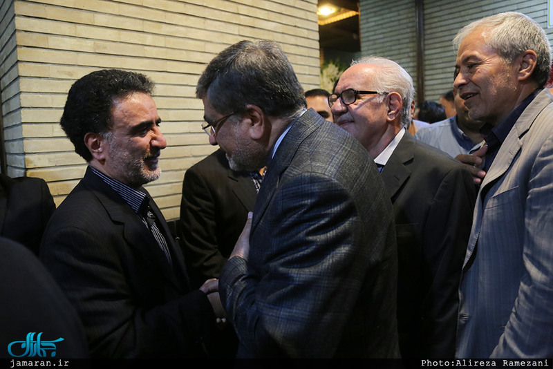 مراسم بزرگداشت پدر مصطفی تاجزاده در مسجد نور تهران