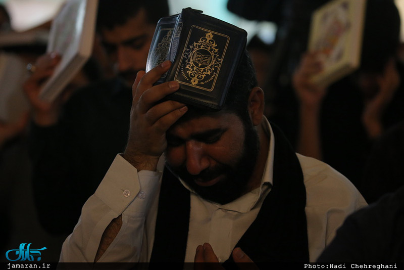 مراسم احیاء شب نوزدهم ماه مبارک رمضان در حرم مطهر حضرت معصومه(س)