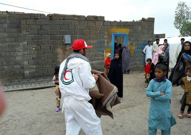 217 نفر گرفتار سیلاب سیستان و بلوچستان اسکان داده شدند