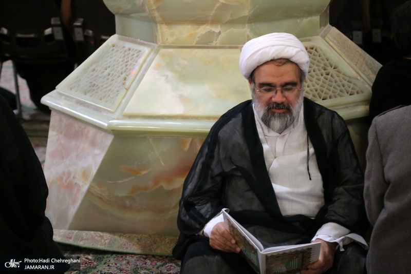 مراسم تشییع و خاکسپاری حجت الاسلام والمسلمین حاج شیخ عباس صالحی منش(ره)