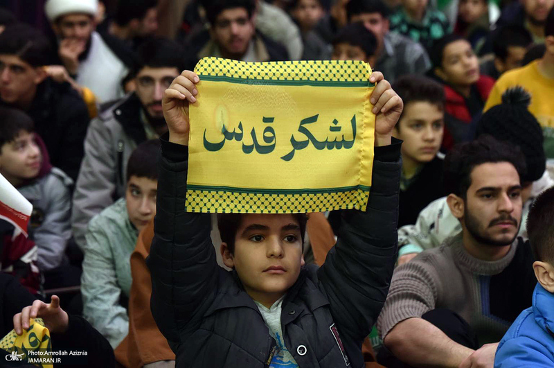 اجتماع باشکوه نوجوانان آرمانی لشکر قدس در حرم مطهر امام خمینی (س)-2