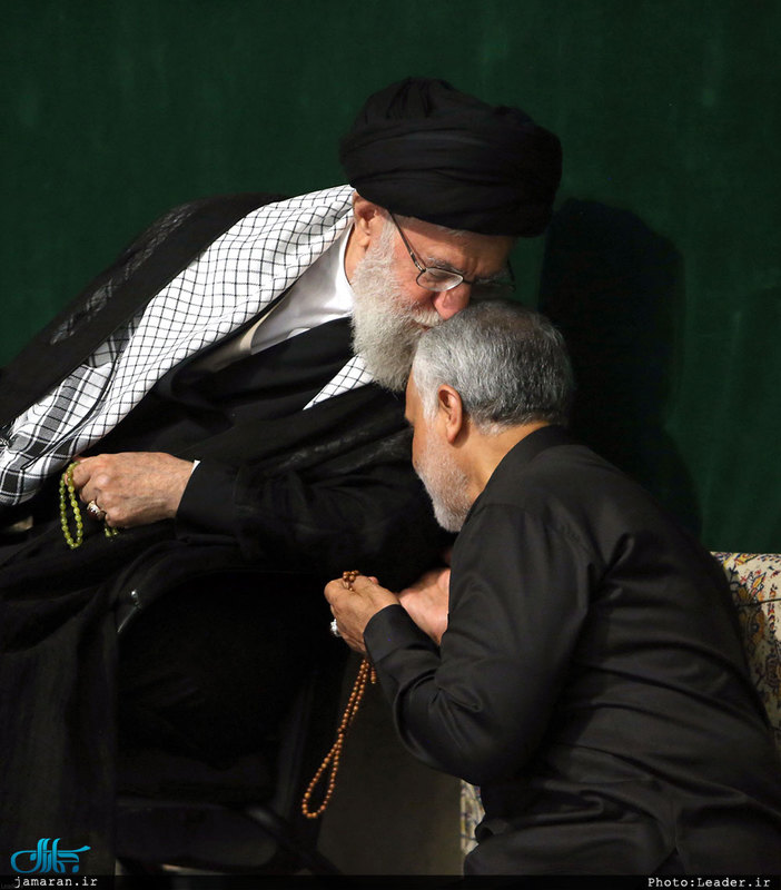 مراسم عزاداری شب عاشورای حسینی با حضور رهبر معظم انقلاب اسلامی