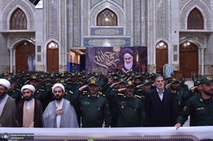 تجدید میثاق فرماندهان و پرسنل تیپ مکانیزه 20 رمضان نیروی زمینی با آرمان‌های امام راحل (ره)