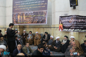 مراسم بزرگداشت آیت الله سید مهدی ابن الرضا(ره) در مسجد اعظم قم