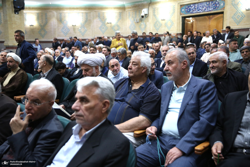 مراسم یادبود حاجیه خانم خدیجه خاتمی در مسجد امیرالمومنین (ع) -1