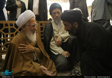 مراسم بزرگداشت حجت‌الاسلام و المسلمین سید مهدی طباطبایی(ره) در حرم مطهر حضرت معصومه(س)