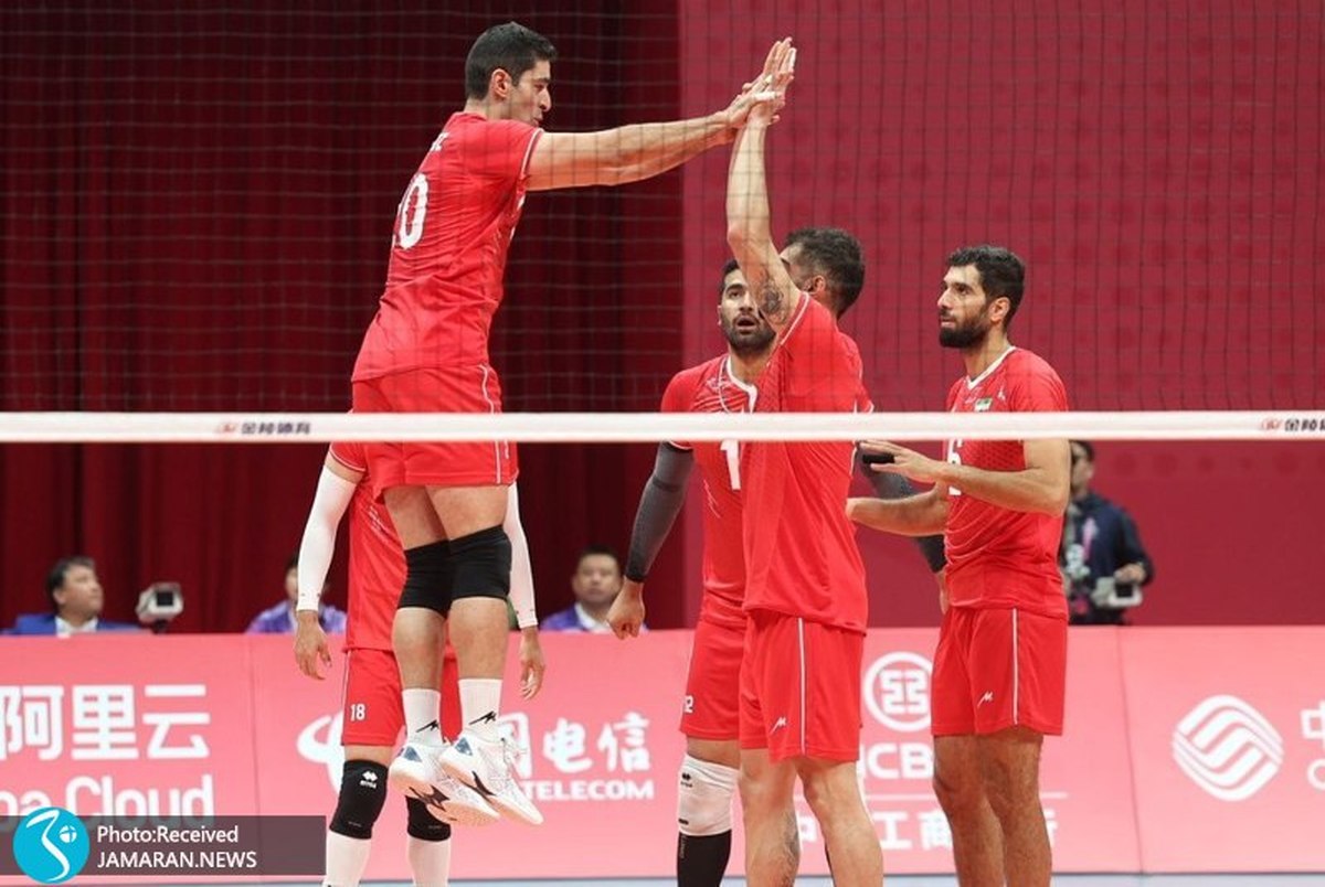 بازی های آسیایی هانگژو/ صعود والیبال ایران به نیمه نهایی