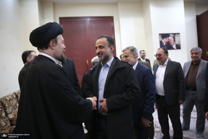 حاشیه دیدار نمایندگان مجلس با سید حسن خمینی