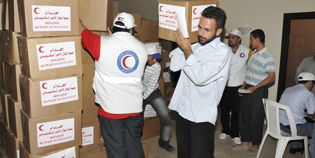 ارسال اولین محموله کمک‌های انسان دوستانه کویت به سیل زدگان ایران