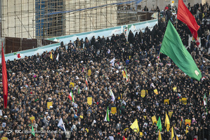 تشییع باشکوه پیکر مطهر سردار قاسم سلیمانی در مشهد