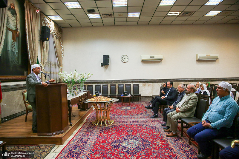 مراسم بزرگداشت امام خمینی (س) در آدریان زرتشتیان