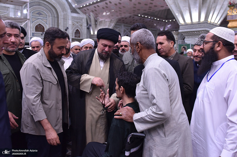 تجدید میثاق مهمانان سی و نهمین اجلاس وحدت اسلامی با آرمان‌های امام خمینی(س) -1