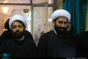 مراسم سومین شب درگذشت ایت الله حاج نصرالله شاه آبادی در قم