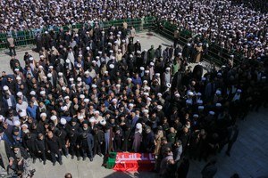 مراسم تشییع آیت الله العظمی شبیری زنجانی-۲