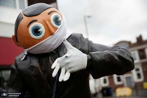 کاری که کرونا با مجسمه های سراسر جهان کرد