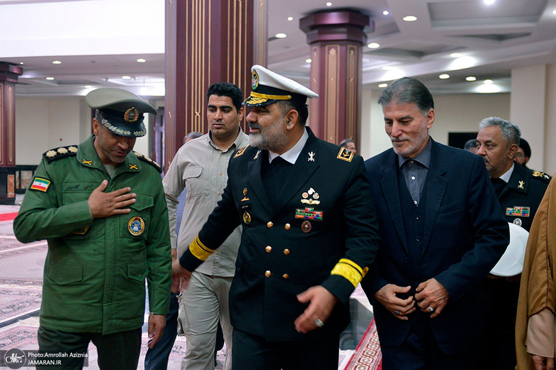 تجدید میثاق فرمانده و پرسنل نیروی دریایی ارتش جمهوری اسلامی ایران با آرمان‌های امام خمینی(س)