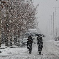 چشم اردبیلی‌ها به برف واپسین روز پائیز روشن شد
