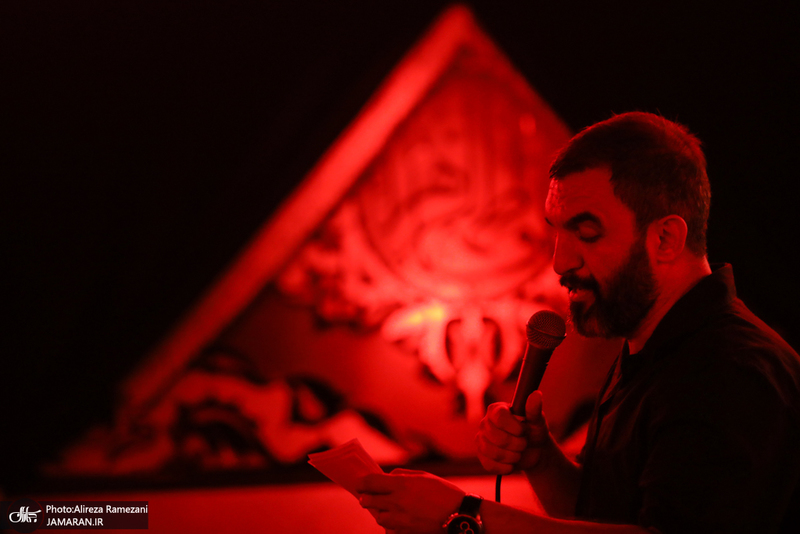 مراسم شب اربعین حسینی در حسینیه شهید امیر حسین اعتماد سعید