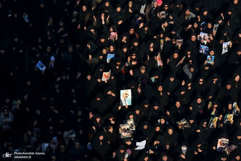 تشییع و خاکسپاری شهید هادی طارمی