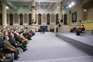 دیدار مسئولان نظام و سفرای کشورهای اسلامی با رهبر معظم انقلاب